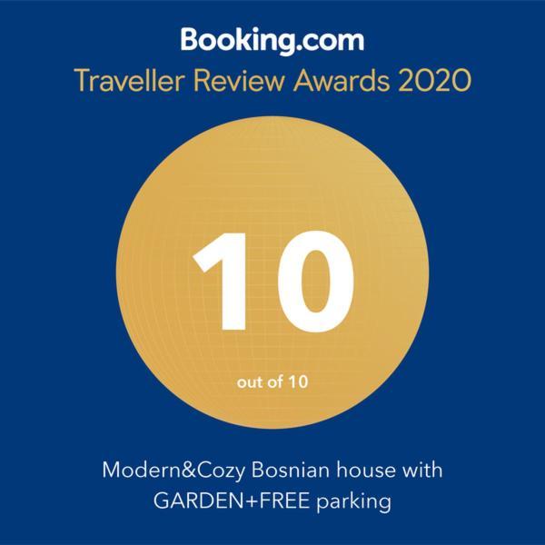 فندق Modern&Cozy Bosnian House With Garden+Free Parking سراييفو الغرفة الصورة